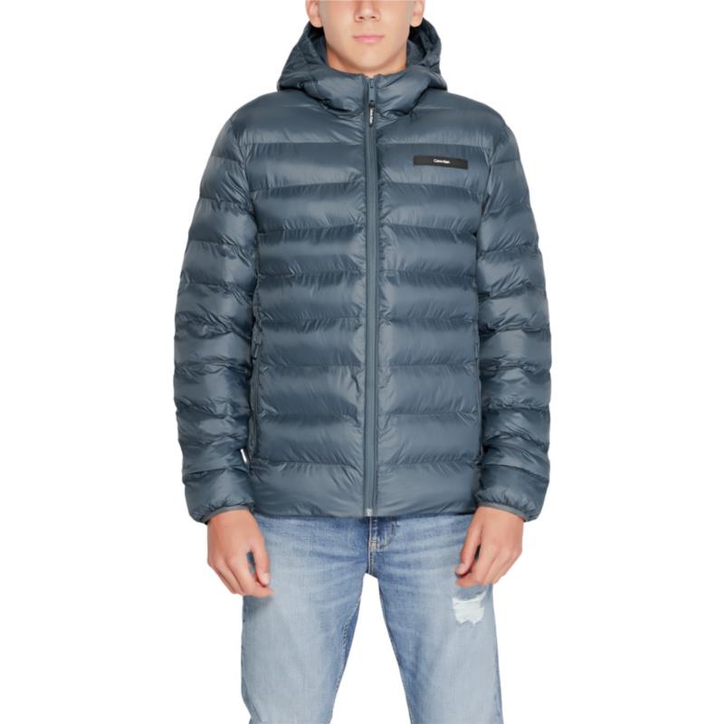 Χοντρό μπουφάν Calvin Klein Jeans RECYCLED HOODED K10K113908
