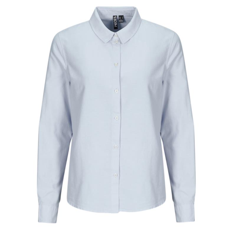 Πουκάμισα Pieces PCIRENA LS OXFORD SHIRT