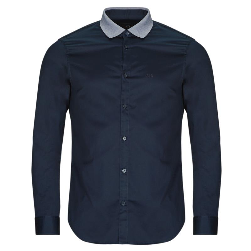 Πουκάμισο με μακριά μανίκια Armani Exchange 6DZC26