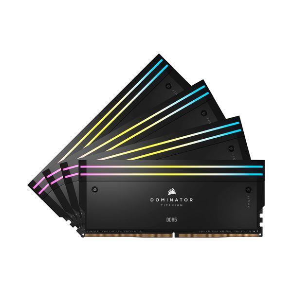 Corsair Dominator Titanium DDR5 6000 4X16GB C36 RGB Μνήμη RAM