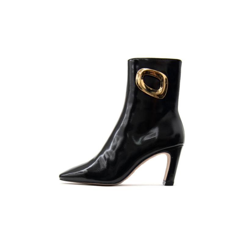Μποτάκια/Low boots Angel Alarcon DRALO LEATHER HIGH HEEL BOOTS WOMEN