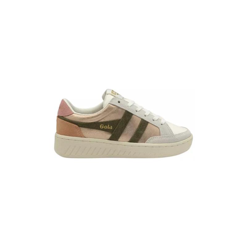 Derbies Gola SUPERSLAM BLAZE KN- ROSE GLD/KHAKI/CORAL CLB334