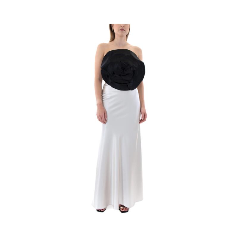 Κοντές Φούστες C.manolo SATIN MAXI SKIRT WOMEN