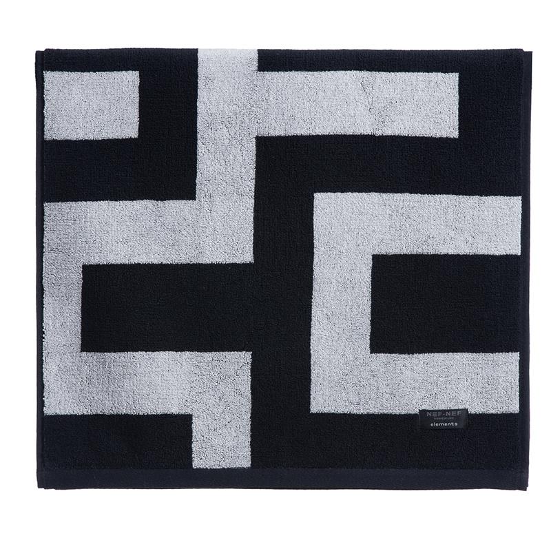 Πετσέτα Μπάνιου 70X140 Nef Nef Thireon Grey/Black (70x140)