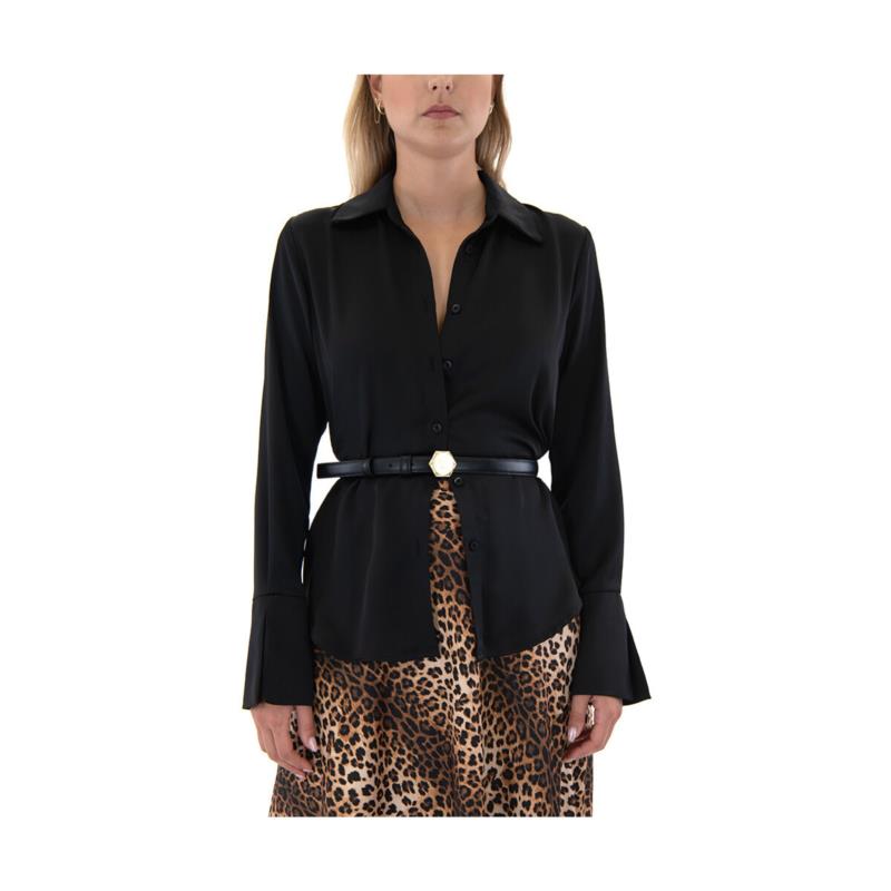 Πουκάμισα Twenty-29 SATIN LONG SLEEVE SHIRT WOMEN