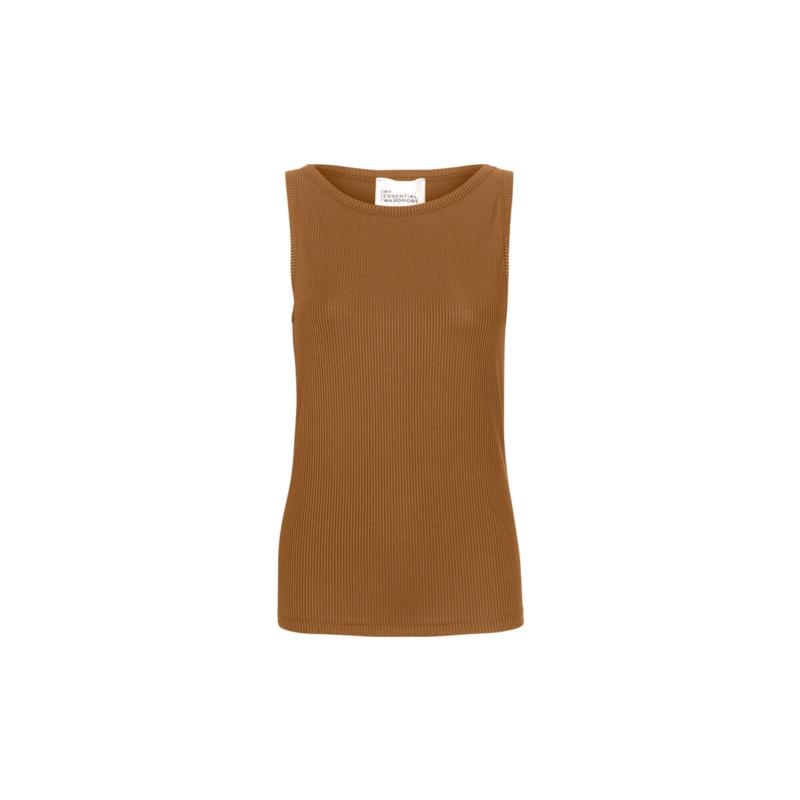 Αμάνικα/T-shirts χωρίς μανίκια My Essential Wardrobe KATE RIB TANK TOP WOMEN