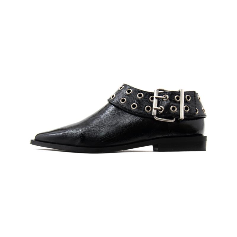 Μποτάκια/Low boots Divine Follie PATENT LEATHER MINI ANKLE BOOTS WOMEN DIVIVE FOLLIE