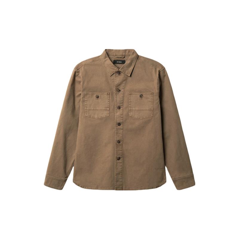 Πουκάμισο με μακριά μανίκια Gabba CLIPPER DENIM OVERSHIRT MEN