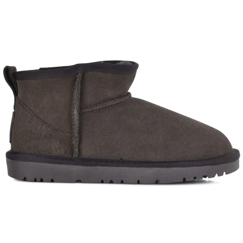 Καφέ ultra short δερμάτινο Australian Boot Kelara 41201