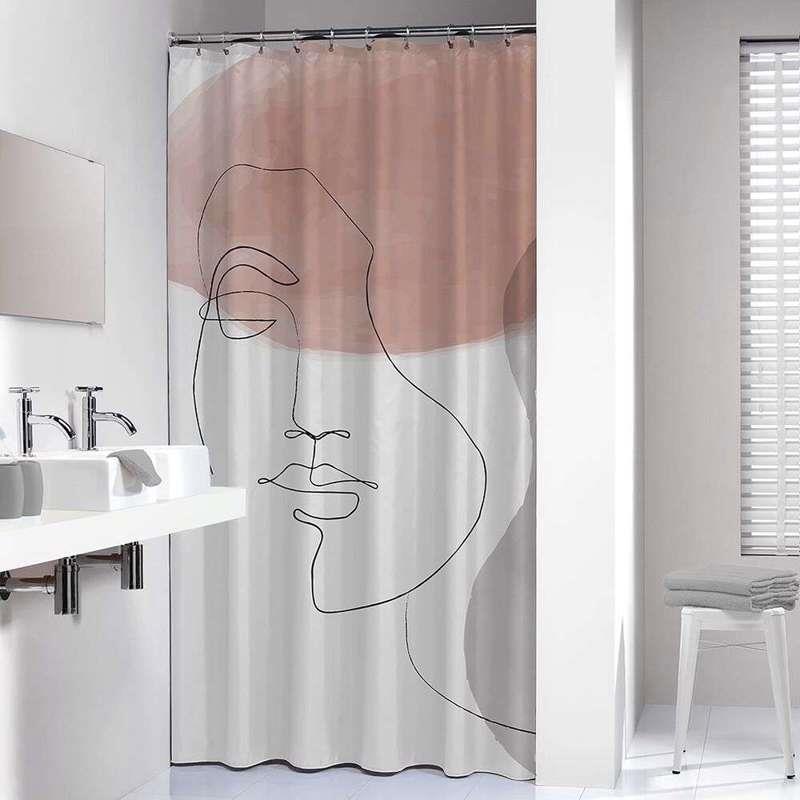 Sealskin Made 180x200 multi κουρτίνα μπάνιου υφασμάτινη