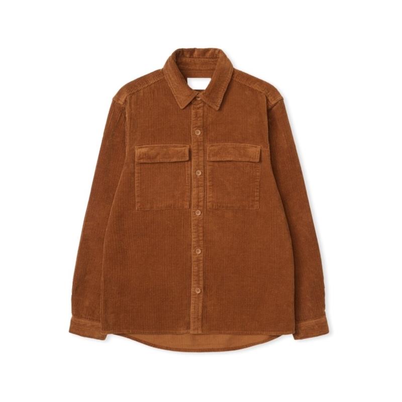 Πουκάμισο με μακριά μανίκια Rvlt Revolution Utility Shirt 3776 - Brown