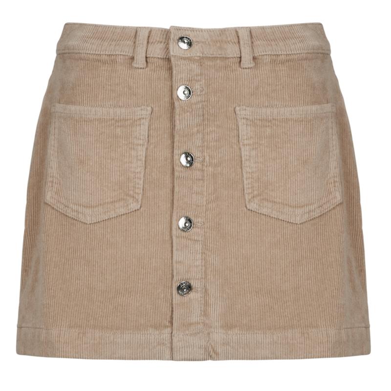 Κοντές Φούστες Only ONLAMAZING HW CORD SKIRT PNT NOOS