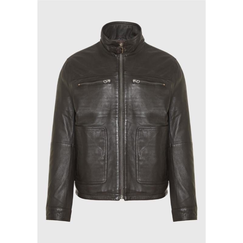 Ανδρικό δερμάτινο jacket (Sheepskin)