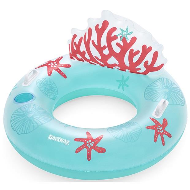 Φουσκωτή Κουλούρα Bestway Coral Bliss 107x113x56cm - 43730