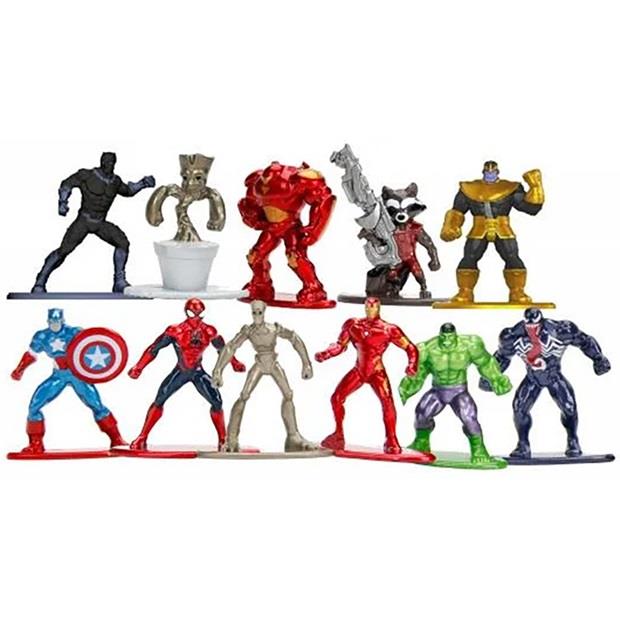 Jada Συλλεκτικές Φιγούρες Marvel Nano Metalfings Σε 11 Σχέδια - 253221000