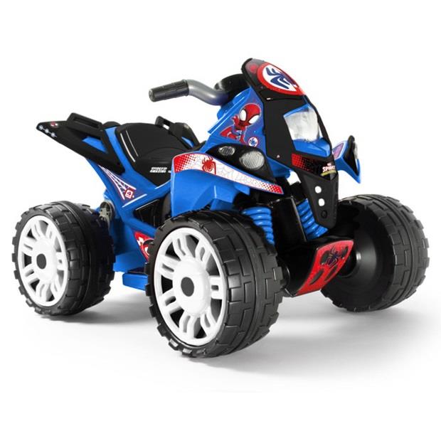 Ηλεκτροκινητη Γουρουνα Quad The Beast Spider-Man 12V Injusa - 76160