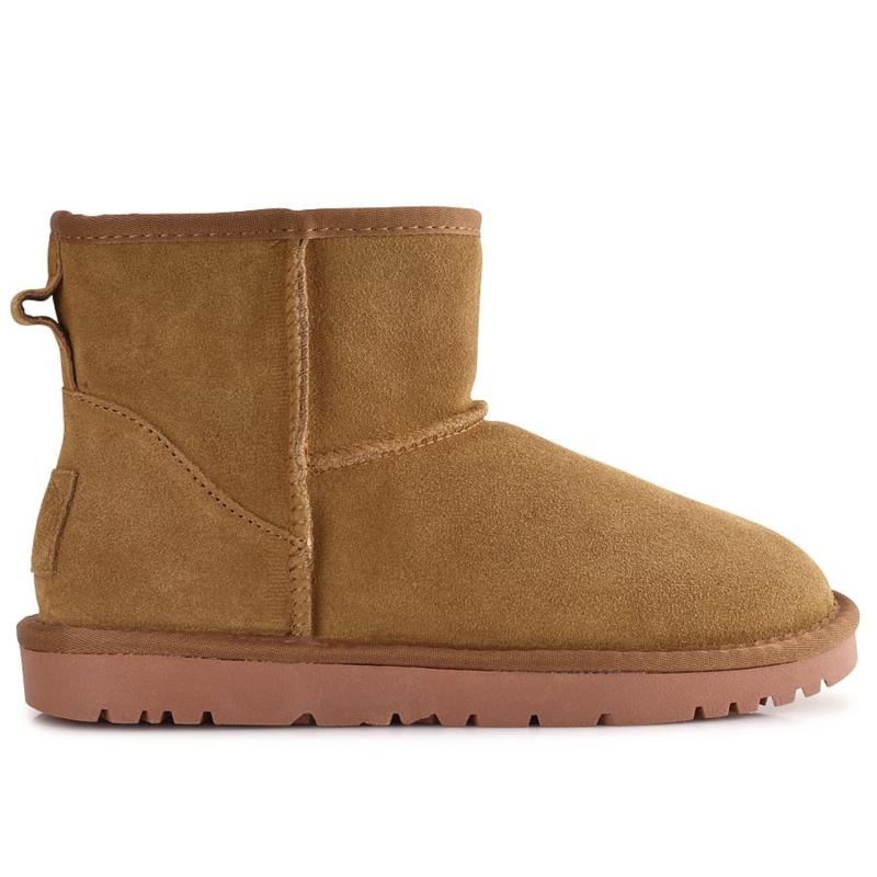 Καμελ χαμηλό δερμάτινο Australian Boot Kelara 41202