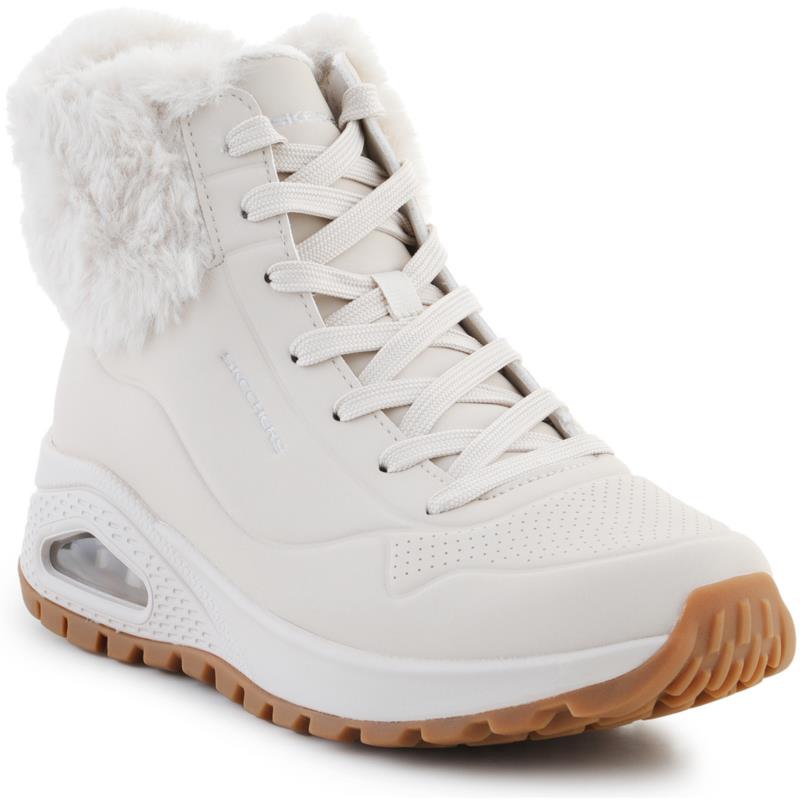 Μπότες Skechers Uno Rugged Fall Air 167274-OFWT Off White