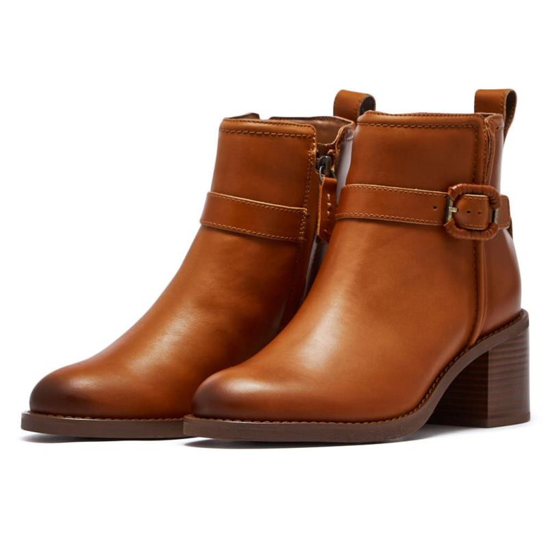 Clarks - Clarks Chamberly Trim 26178834 - CL.MID TAN LEA
