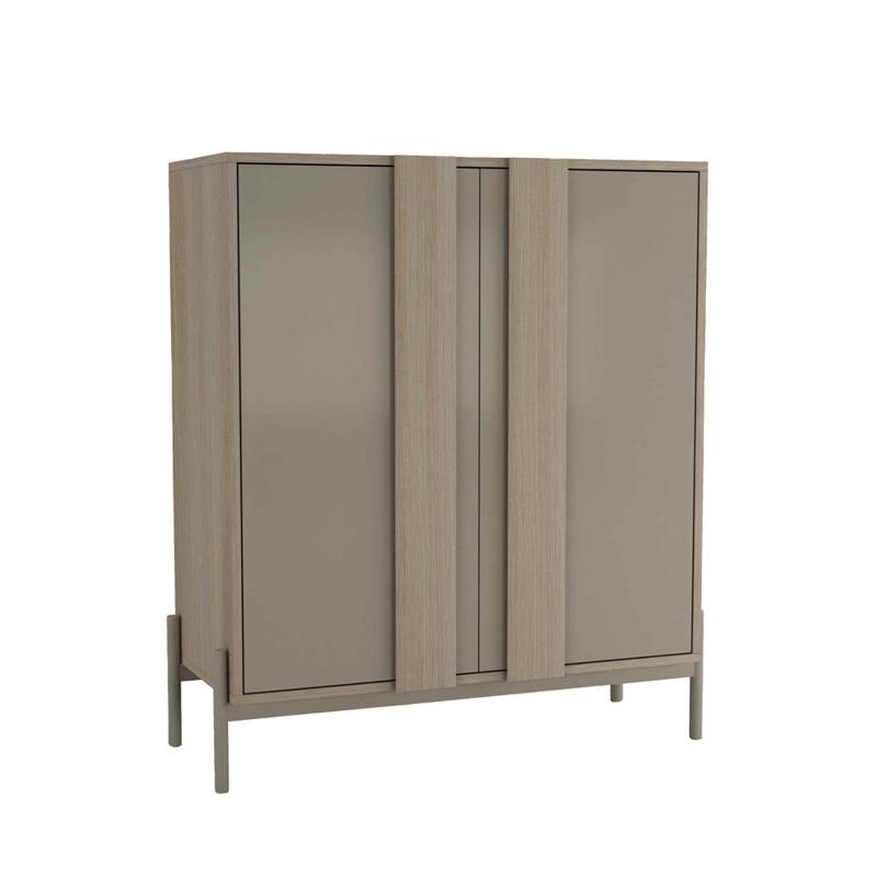Liberta - Maison CAPPUCINO Κομότα - Παπουτσοθήκη Sonoma/Latte 84.4x36.5x97cm 10-0049