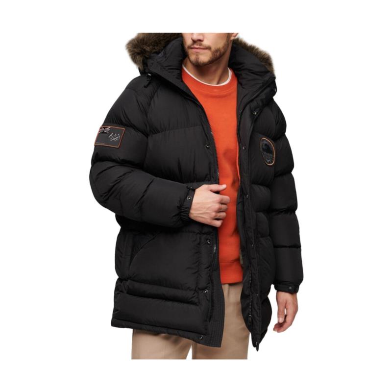 Χοντρό μπουφάν Superdry D3 OVIN EVEREST LONG BAFFLED PARKA JACKET MEN