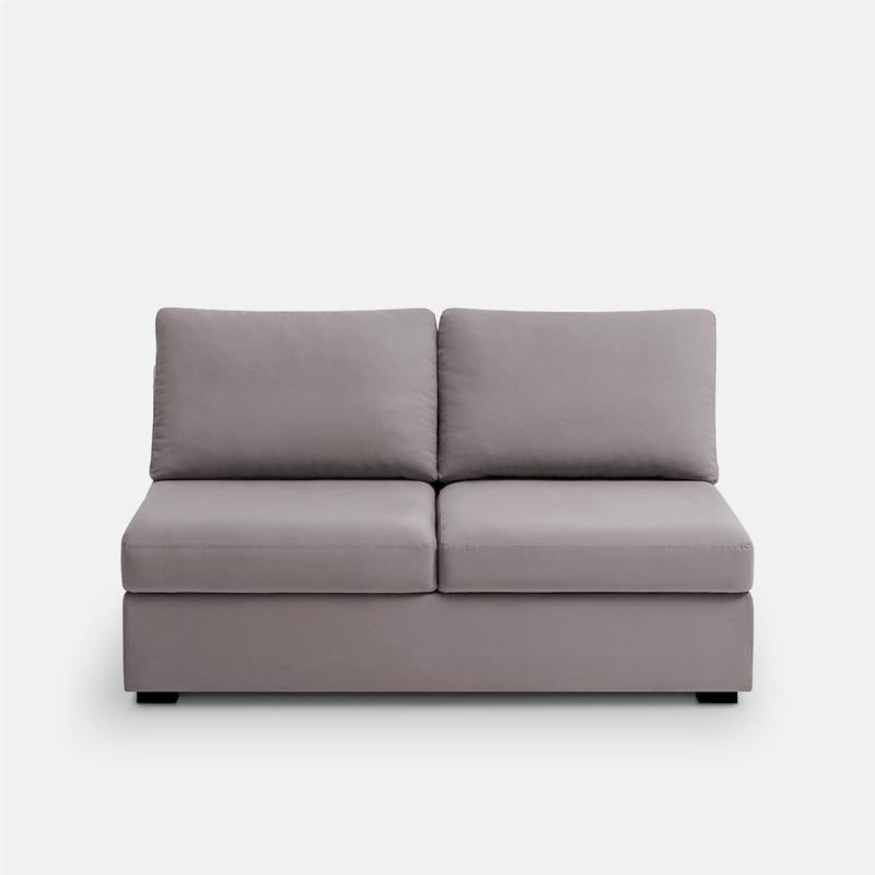 Καναπές Bultex με βαμβακερή ταπετσαρία Μ84xΠ136xΥ80cm