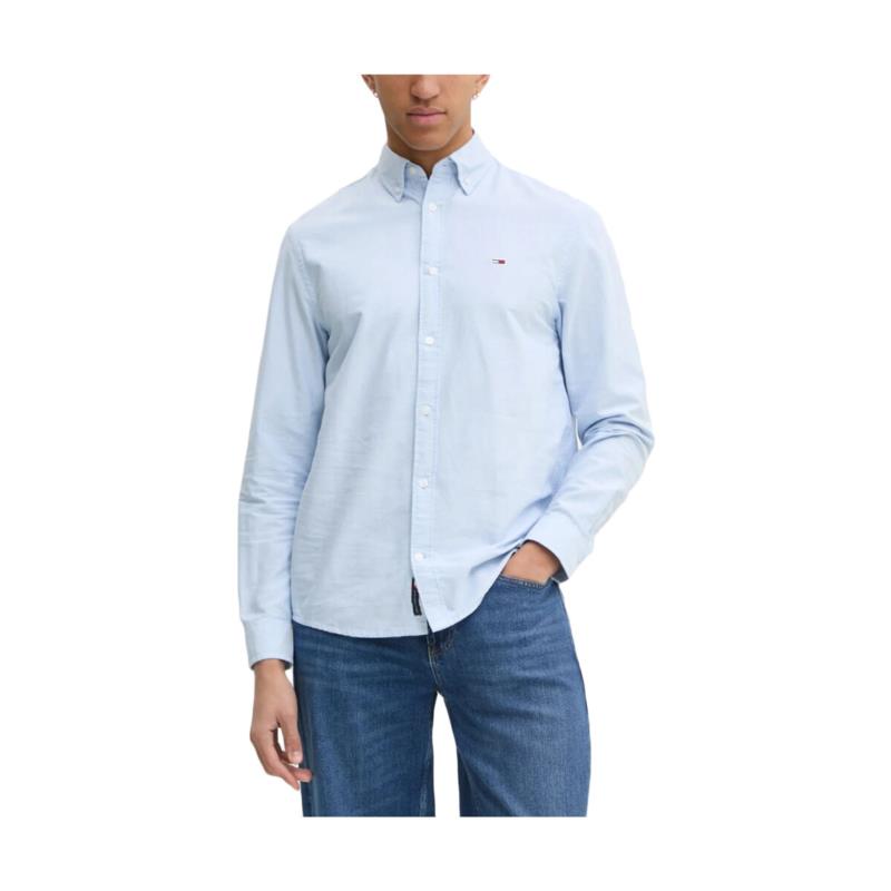 Πουκάμισο με μακριά μανίκια Tommy Hilfiger TOMMY JEANS OXFORD REGULAR FIT SHIRT MEN