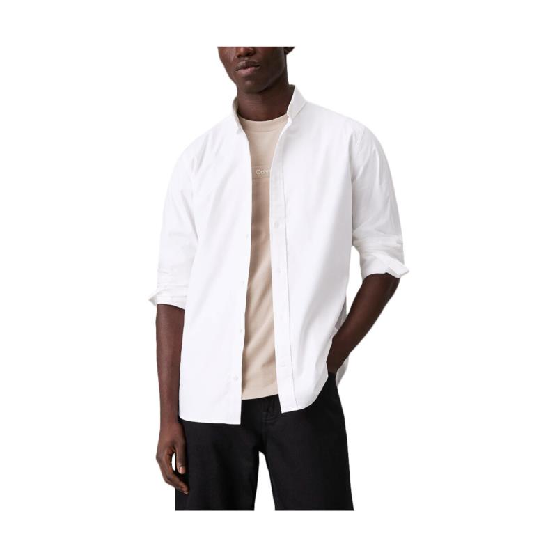 Πουκάμισο με μακριά μανίκια Calvin Klein Jeans OXFORD REGULAR FIT SHIRT MEN