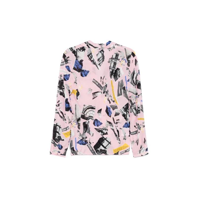 Τουνίκ Moschino SEE THROUGH V NECK TUNIC WOMEN JEANS