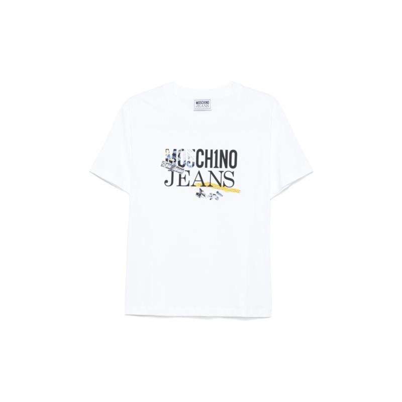 T-shirt με κοντά μανίκια Moschino T-SHIRT WOMEN JEANS