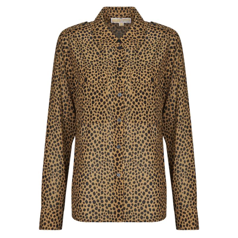 Πουκάμισα MICHAEL Michael Kors CHEETAH BTN DOWN BLS