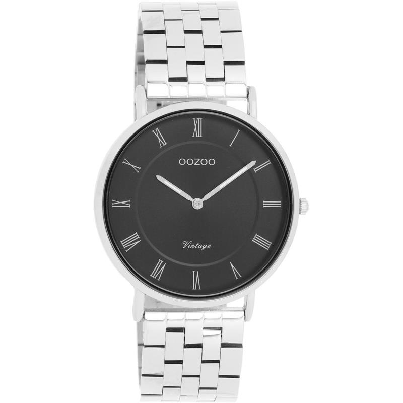 OOZOO Vintage - C20366, Silver case with Stainless Steel Bracelet