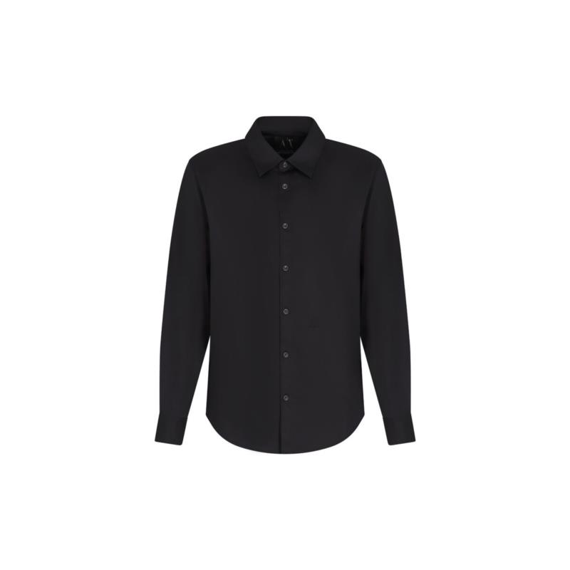 Πουκάμισο με μακριά μανίκια EAX REGULAR FIT SHIRT MEN