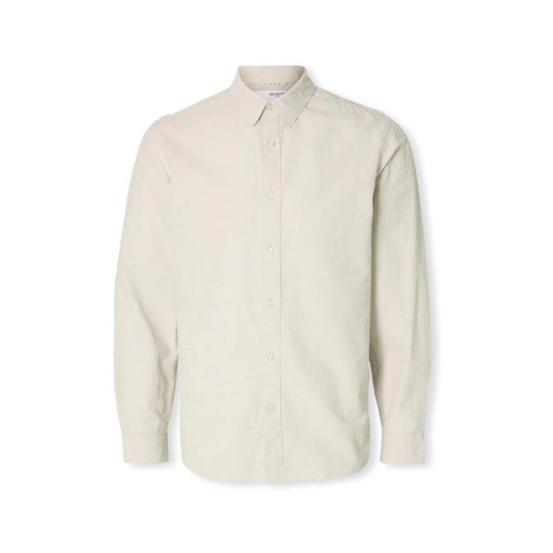 Πουκάμισο με μακριά μανίκια Selected Noos Slim-Sun Shirt - Pure Cashmere