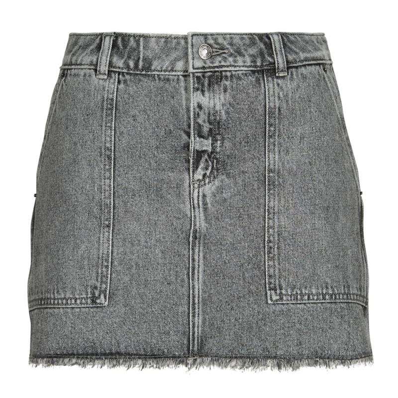 Κοντές Φούστες MICHAEL Michael Kors FRAYED DENIM MINI SKIRT
