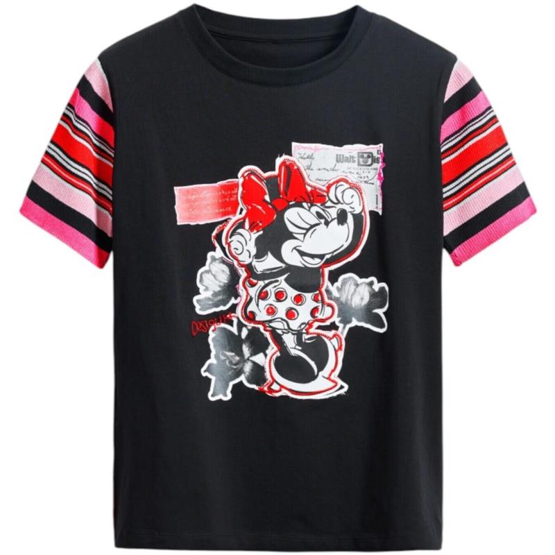 T-shirt με κοντά μανίκια Desigual TS_MINNIE 25SWTK39