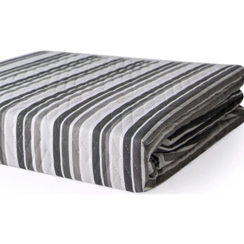 ΚΟΥΒΕΡΤΟΡΙΟ ΜΟΝΟ KENTIA MILAN 228 GREY ΣΕΤ 2 ΤΜΧ (160X240CM)