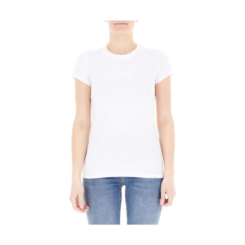 T-shirt με κοντά μανίκια EAX SLIM FIT T-SHIRT WOMEN