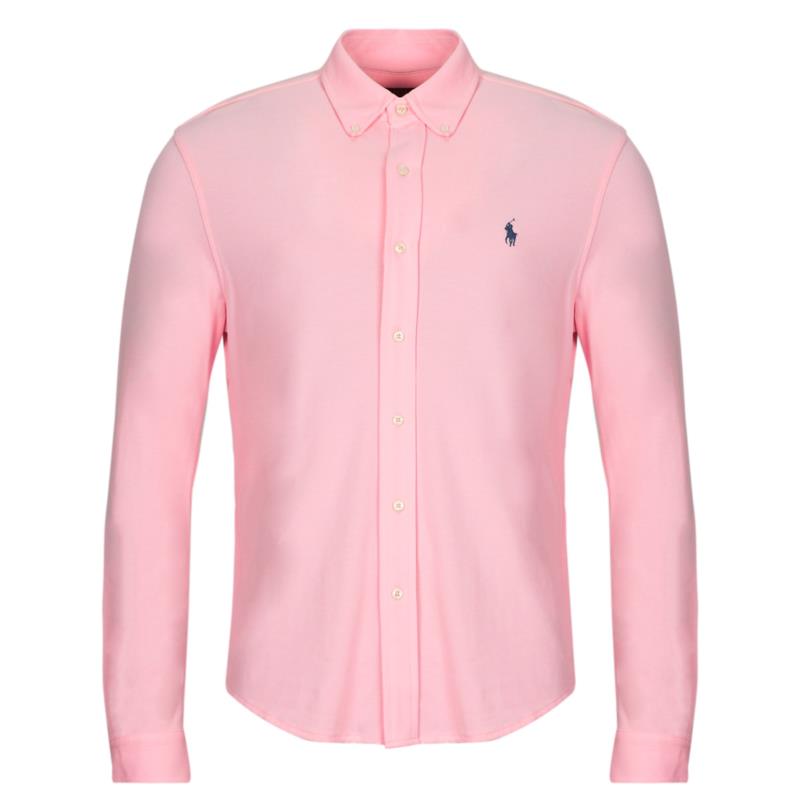 Πουκάμισο με μακριά μανίκια Polo Ralph Lauren CHEMISE AJUSTEE COL BOUTONNE EN POLO FEATHERWEIGHT