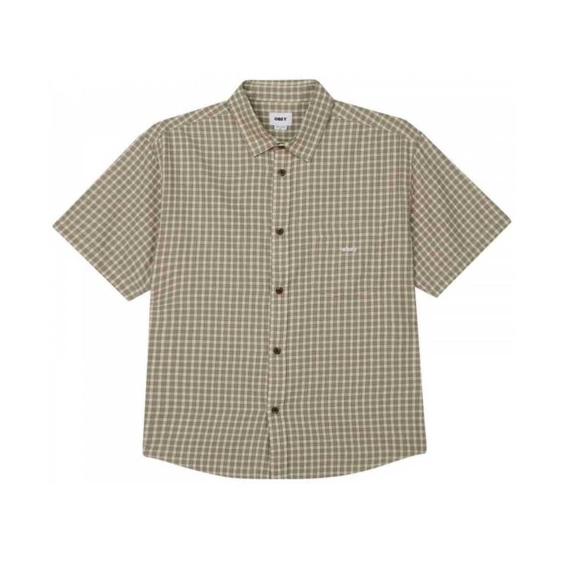 Πουκάμισο με μακριά μανίκια Obey Bigwig otis woven