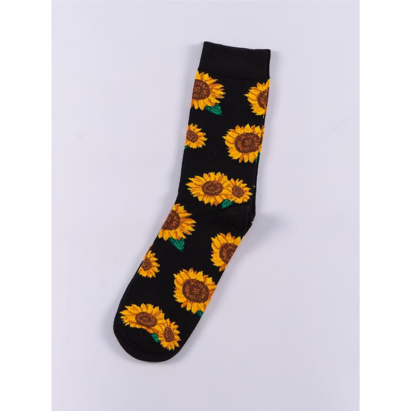 Socks224 | Sunflower Μαύρο Socks224