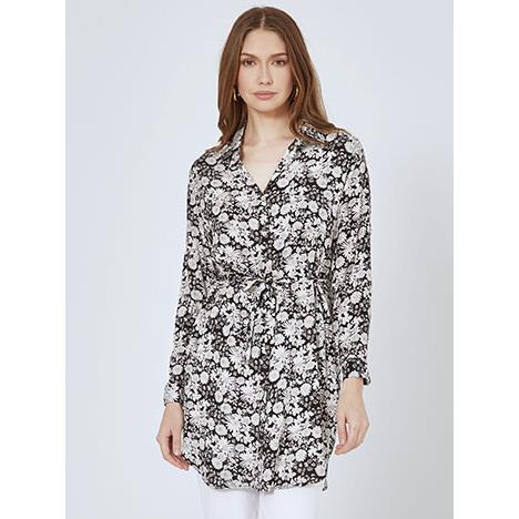 Πουκαμίσα floral με τσέπη SN9423.3059+2