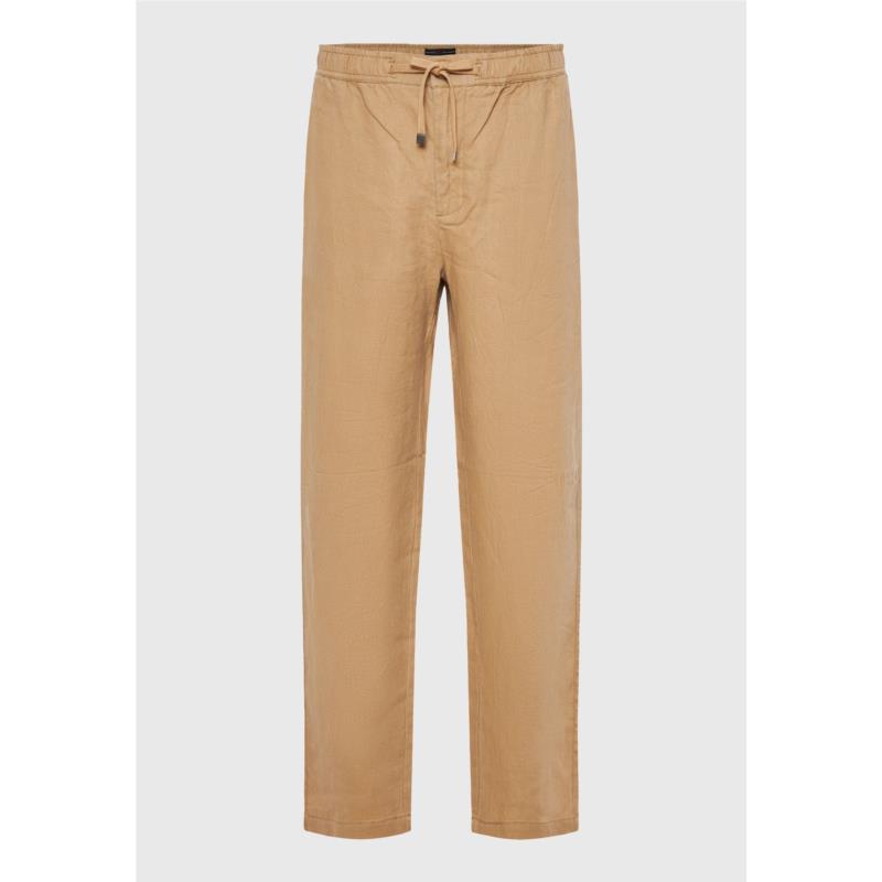 Ανδρικό comfort fit λινό chino παντελόνι