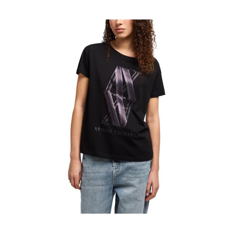 T-shirt με κοντά μανίκια EAX T-SHIRT WOMEN