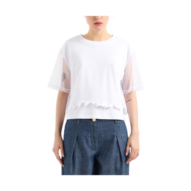 T-shirt με κοντά μανίκια EAX T-SHIRT WOMEN