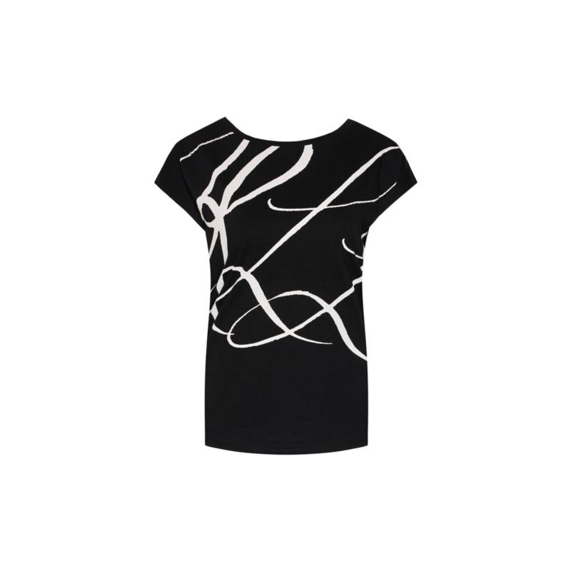 T-shirt με κοντά μανίκια Ralph Lauren GRIETA COTTON LOGO PRINT T-SHIRT WOMEN LAUREN