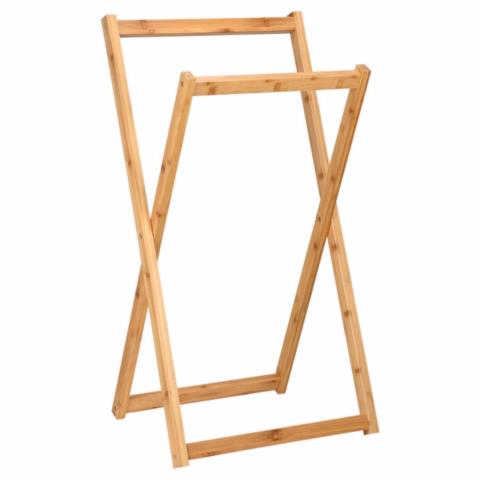 ESTIA Κρεμάστρα Πετσέτας BAMBOO ESSENTIALS Επιδαπέδια Φυσική 44.5x40x82cm 02-27513