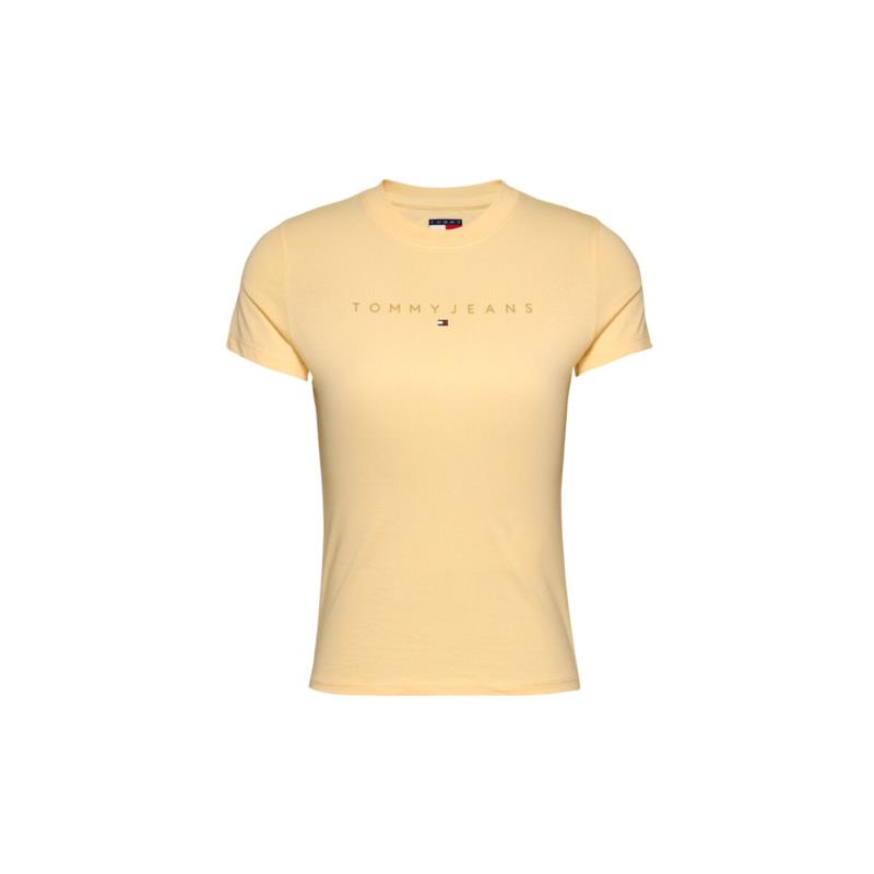 T-shirt με κοντά μανίκια Tommy Hilfiger TOMMY JEANS SLIM TONAL LINEAR T-SHIRT WOMEN