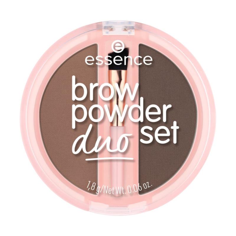 Μακιγιάζ φρυδιών Essence Brow Powder Duo Set - 02 Medium