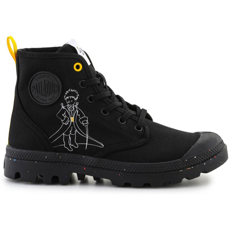 Ψηλά Sneakers Palladium Pampa-Petit Prince 74449-008-M Black